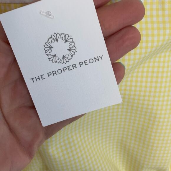 The Proper Peony Cleo Yellow Chick Boy Bubble 6mo - Picture 3 of 4